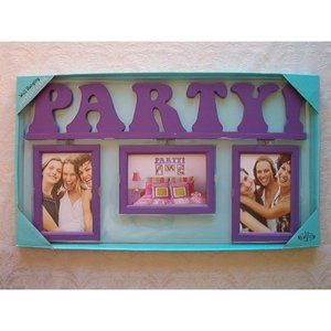 New View Wall Hanging Photo Frames, Party, Purple